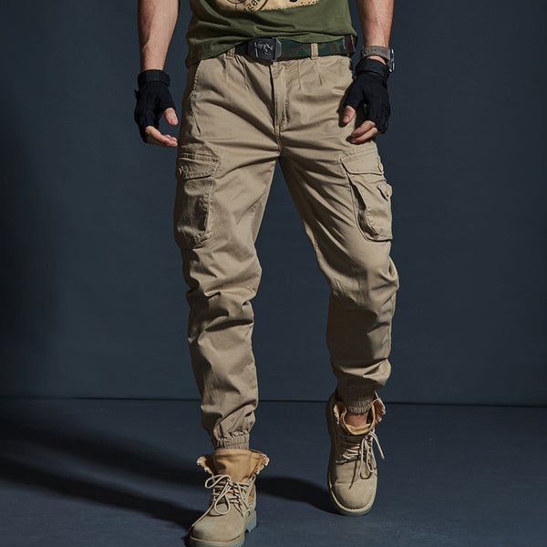 khaki casual pants men military tactical pantalon camouflage homme homber cargo pants modis joggers black uomo trousers male