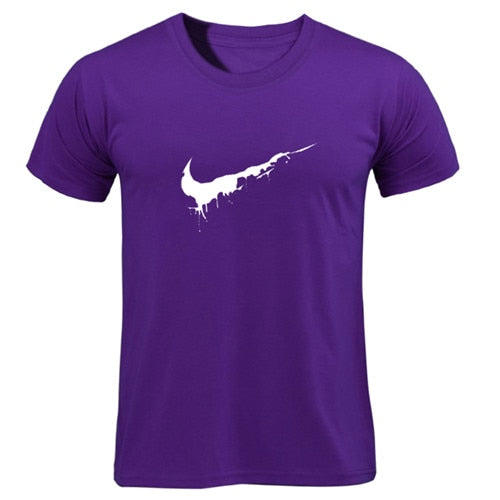 2019 New Just Color T Shirt Mens Cotton Casual T-shirts Summer Skateboard Tee Boy Skate Tshirt Tops Custom Graphic Just Break It