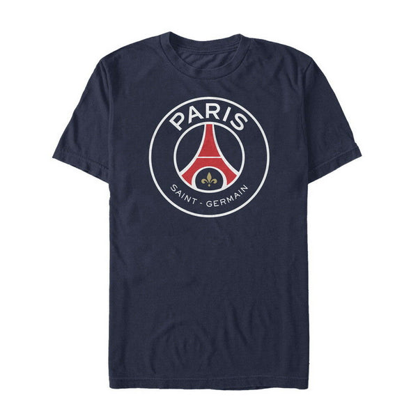 Paris St. Germain Football Club Logo Circle Mens Graphic T Shirt