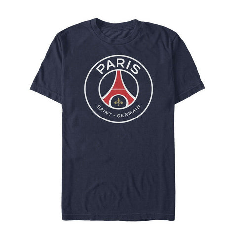 Paris St. Germain Football Club Logo Circle Mens Graphic T Shirt