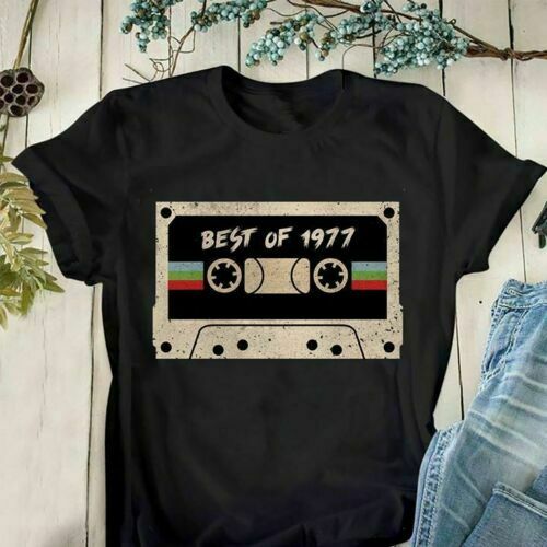 Cassette Tape Best Of 1977 Vintage Men T Shirt Cotton S 6Xl