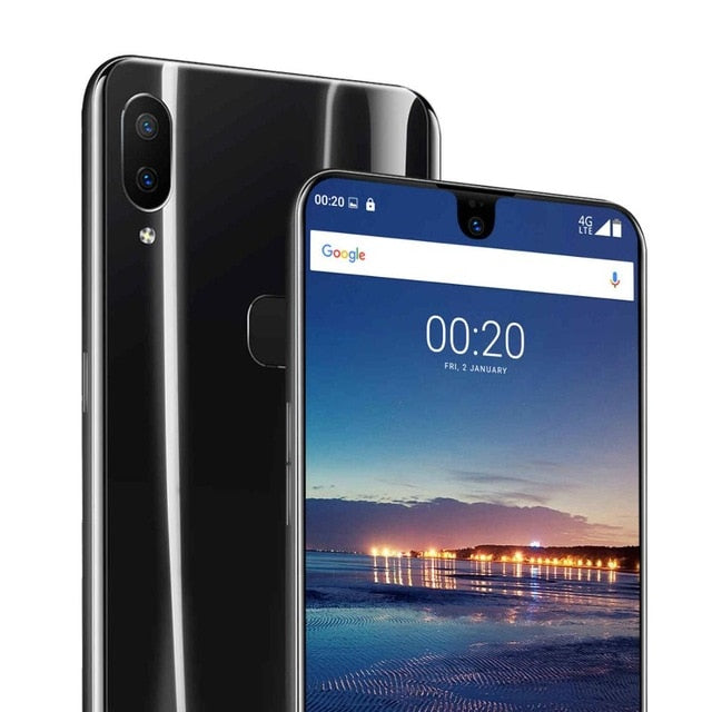 2gb+32gb CHAOAI X23 6.2 Inch Smartphone unlocked Mobile android 8.1 8 core HD cameras 2 sim 2 standby 3g Cellphone