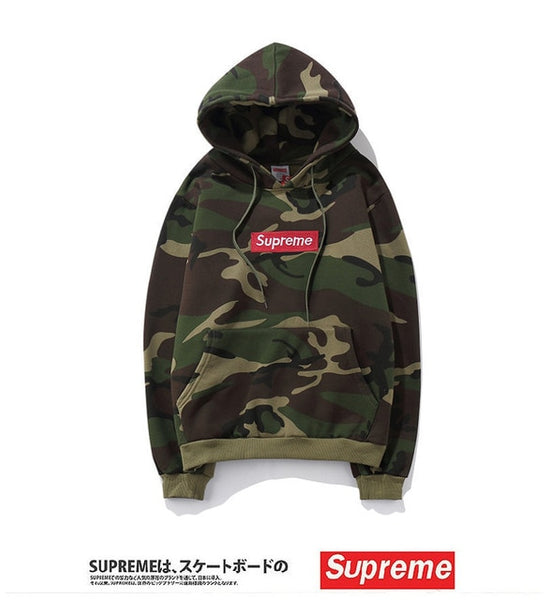 Tide brand cotton hooded Sweatshirts male camouflage couple hoodie jacket personality fashion hip hop style 2019 new hot