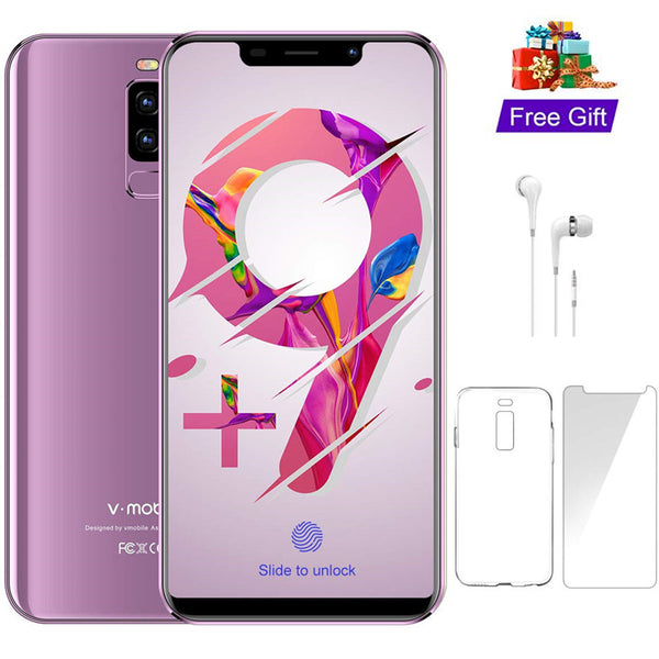 TEENO VMobile S9 Mobile Phone Android 8.1 5.84" Full Screen 19:9 3GB+16GB Dual Sim celular 4G LTE Smartphone unlocked Cell Phone