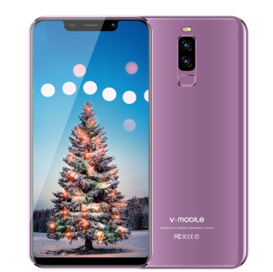 TEENO VMobile S9 Mobile Phone Android 8.1 5.84" Full Screen 19:9 3GB+16GB Dual Sim celular 4G LTE Smartphone unlocked Cell Phone