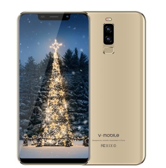 TEENO VMobile S9 Mobile Phone Android 8.1 5.84" Full Screen 19:9 3GB+16GB Dual Sim celular 4G LTE Smartphone unlocked Cell Phone