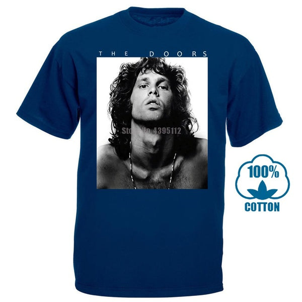 Licensed Official Doors Jim Morrison B&W T Shirt Adult Bra Dor1049 Size S To Xl