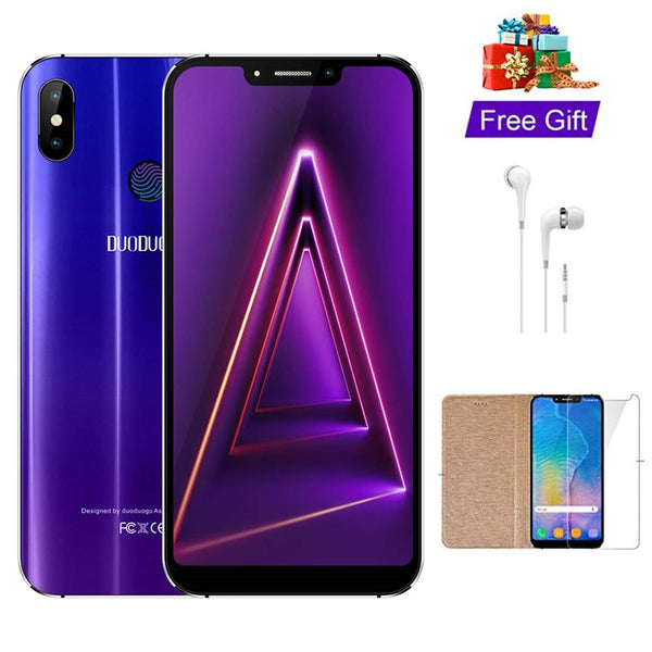 DUODUOGO 4S Mobile Phone Android  3GB RAM 5.85'' HD screen 4500mAh 12MP camera 4G celular Smartphone unlocked cell phone A5 Pro