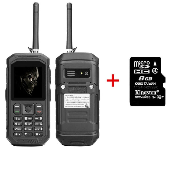 Russian Keyboard X6 big battery phone Rugged Waterproof cell phones Big Torch, Walkie Talkie Function,ip67 PTT