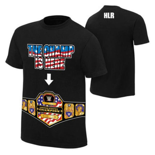 2019 new European and American code AJ wrestler print T-shirt, AJ boxing T-shirt, factory direct free shipping XXS-XL