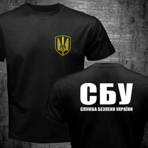 On Sale New Fashion Summer New Spetsnaz Ukraine Special Forces Alpha Group Military T Shirt Print T Shirt Men