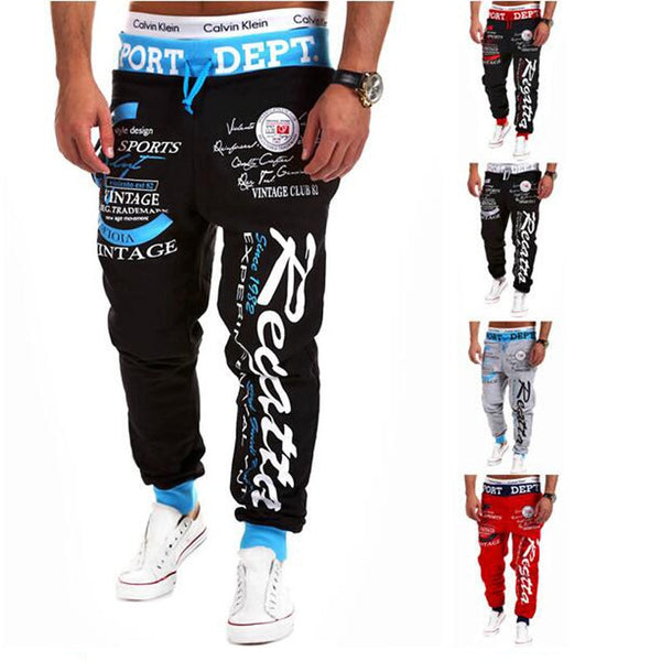 Sports Pants Men Gyms Fitness Clothing Trousers Man Sweatpants Streetwear Tactical Cargo Joggers Men Tracksuit Harem Pants