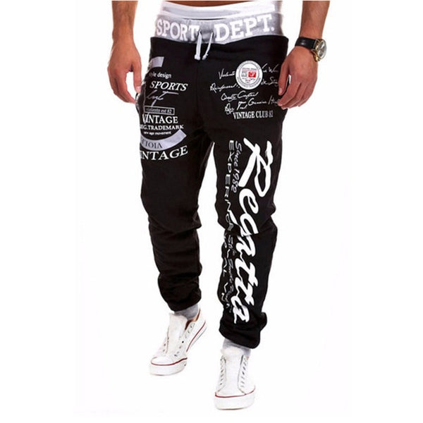 Sports Pants Men Gyms Fitness Clothing Trousers Man Sweatpants Streetwear Tactical Cargo Joggers Men Tracksuit Harem Pants