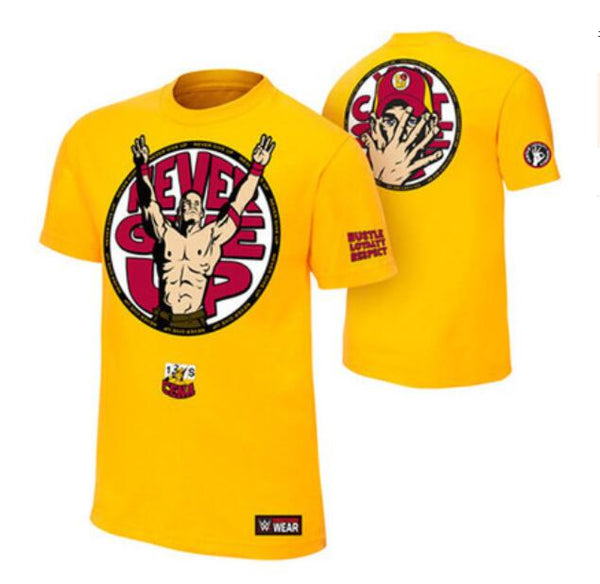 2019 printing youth Europe and America code AJ wrestler print T-shirt, AJ boxing T-shirt, factory direct free shipping  XXS-XL