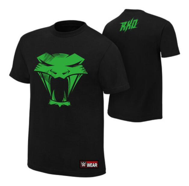 2019 printing youth Europe and America code AJ wrestler print T-shirt, AJ boxing T-shirt, factory direct free shipping  XXS-XL