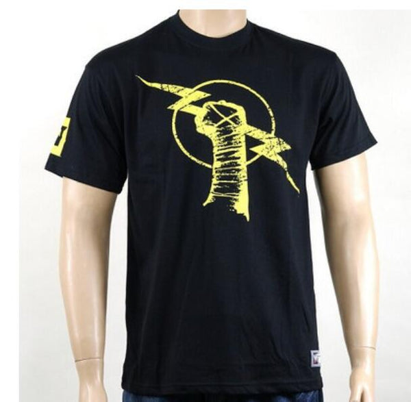 2019 printing youth Europe and America code AJ wrestler print T-shirt, AJ boxing T-shirt, factory direct free shipping  XXS-XL