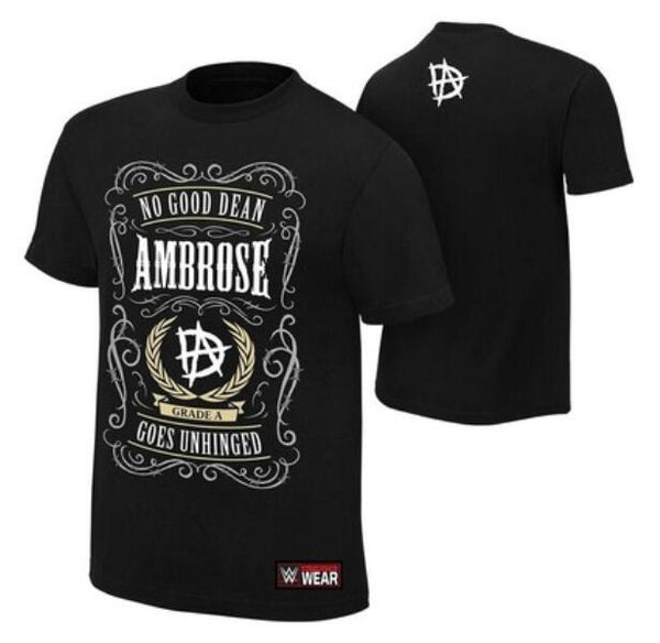 2019 printing youth Europe and America code AJ wrestler print T-shirt, AJ boxing T-shirt, factory direct free shipping  XXS-XL