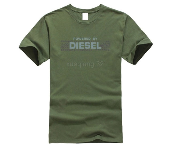 Men-s-Diesel-fanatic-t-shirt-Custom-Short-Sleeve-O-Neck-Normal-Sunlight-Building-Summer-Style