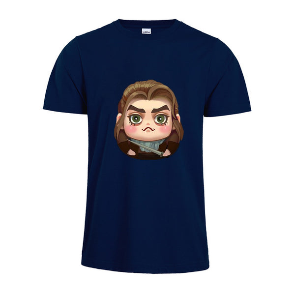 Funny Game Of Thrones tshirt Arya T-Shirt Unisex Cute Cotton Casual Tees