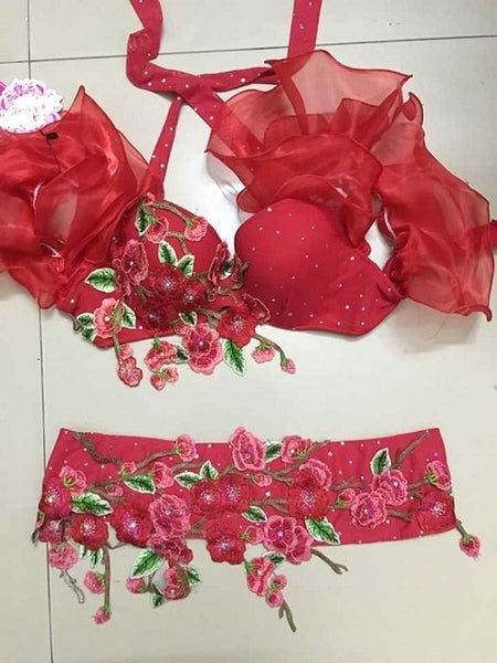 Belly Dance Costumes Women Bellydance Costume Carnival Dancing Set Bollywood Indian Clothing Ladies Exotic Dancewear DN1399