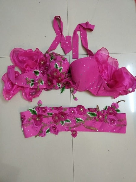 Belly Dance Costumes Women Bellydance Costume Carnival Dancing Set Bollywood Indian Clothing Ladies Exotic Dancewear DN1399