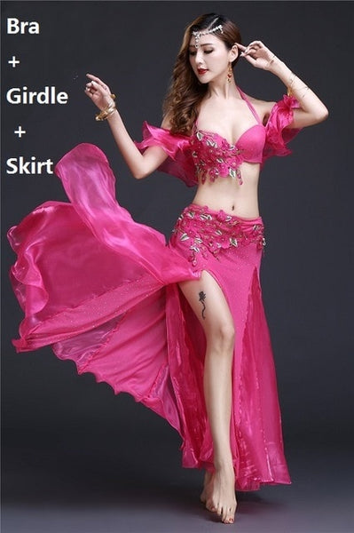 Belly Dance Costumes Women Bellydance Costume Carnival Dancing Set Bollywood Indian Clothing Ladies Exotic Dancewear DN1399