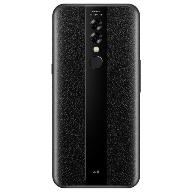 Smartphone 6.2 Inch Mate23 Cellphones Water Drop Screen with Luxury Leather Cover Unlocked Dual Sim Mobile Free Shipping