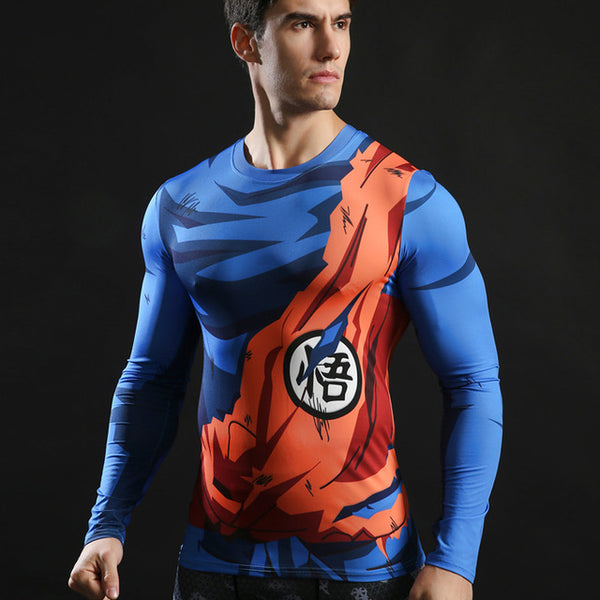 Superman Printed Tshirts Men Compression Top Fitness T-shirts 2017 Novelty Slim Summer Tight Tee Superhero ZOOTOP BEAR