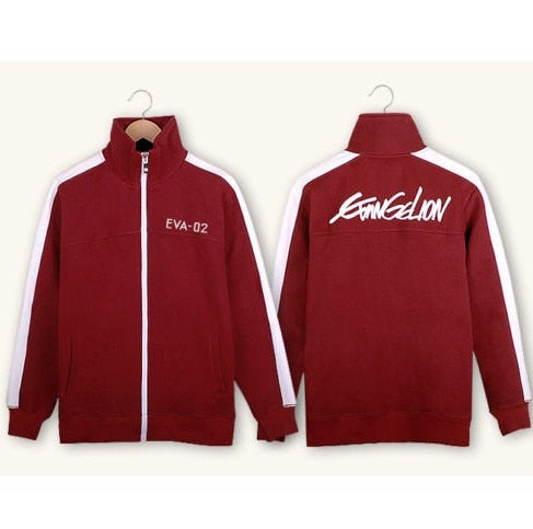 Evangelion EVA Asuka Langley Soryu Cosplay Costume Hoodie jacket coat
