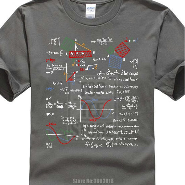 T Shirt Design Website Crew Neck Short Sleeve Math T Shirt Teacher Formulas Cheat Sheet Cool Geek Nerd Tee Mens Tees