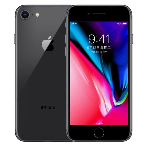 Original Apple iphone 8 Plus 3GB RAM 64-256GB ROM Hexa Core Unlocked iOS 5.5 inch 12MP Fingerprint 2691mAh LTE Mobile Phone