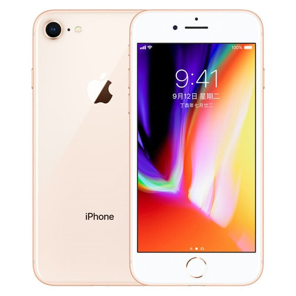 Original Apple iphone 8 Plus 3GB RAM 64-256GB ROM Hexa Core Unlocked iOS 5.5 inch 12MP Fingerprint 2691mAh LTE Mobile Phone