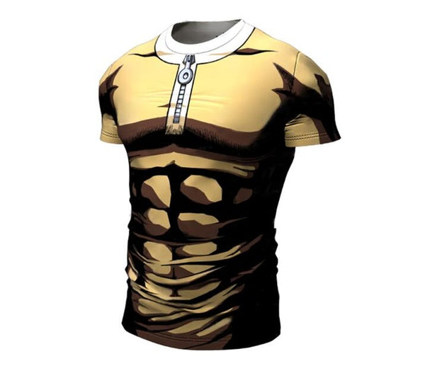 One punch man T-shirt 2018 Cool design Anime Men t shirt Saitama sensei t shirt 3d Printed Casual Short Long Sleeve Tee