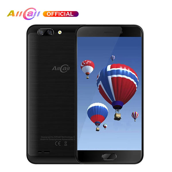AllCall Atom Android 7.0 Mobile Phone MT6737 Quad Core 2100mAh 2GB+16GB 5.2'' Smartphone 8MP Dual Back Cameras 4G OTG Cellphone