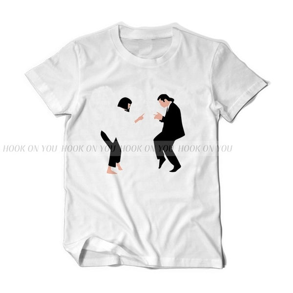 Pulp Fiction Tshirt 2018 New Men Women's Summer O-neck Mia T shirt Quality Cotton T-shirt Harajuku Tees Shirt Short Sleeve