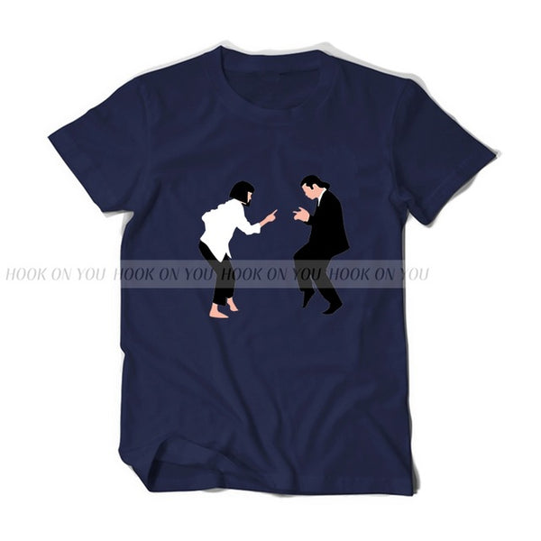 Pulp Fiction Tshirt 2018 New Men Women's Summer O-neck Mia T shirt Quality Cotton T-shirt Harajuku Tees Shirt Short Sleeve