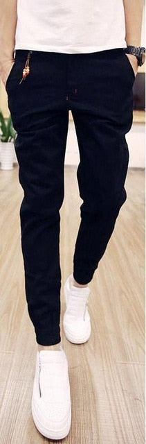 men pants 2018 new spring/summer man waist harem pants male pantalones trousers Slim casual cotton Jogger pants