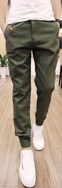 men pants 2018 new spring/summer man waist harem pants male pantalones trousers Slim casual cotton Jogger pants