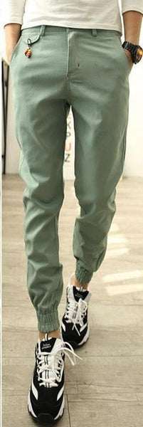 men pants 2018 new spring/summer man waist harem pants male pantalones trousers Slim casual cotton Jogger pants