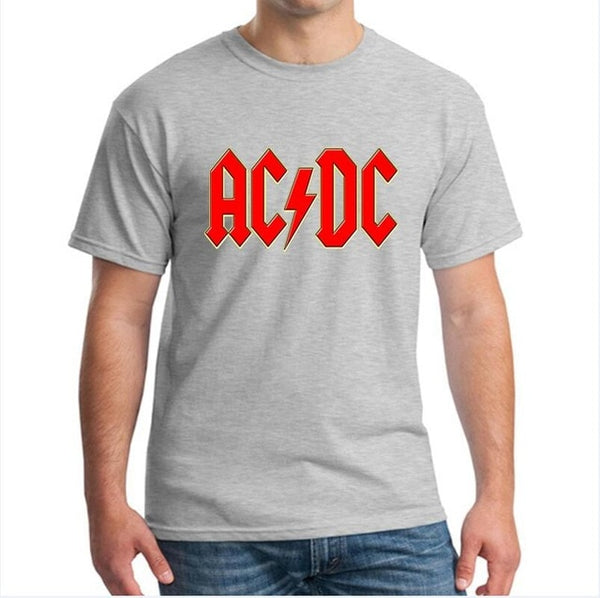 New fashion Camisetas AC/DC Heavy metal T Shirt Men Print T shirt Casual Tshirt O Neck cotton 100% for men Short Sleeve  NN