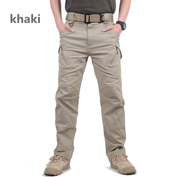 IX9 City Military Tactical Cargo Pants SWAT Combat Army Trousers Male Casual Many Pockets Stretch Cotton cargo pants men XXXL