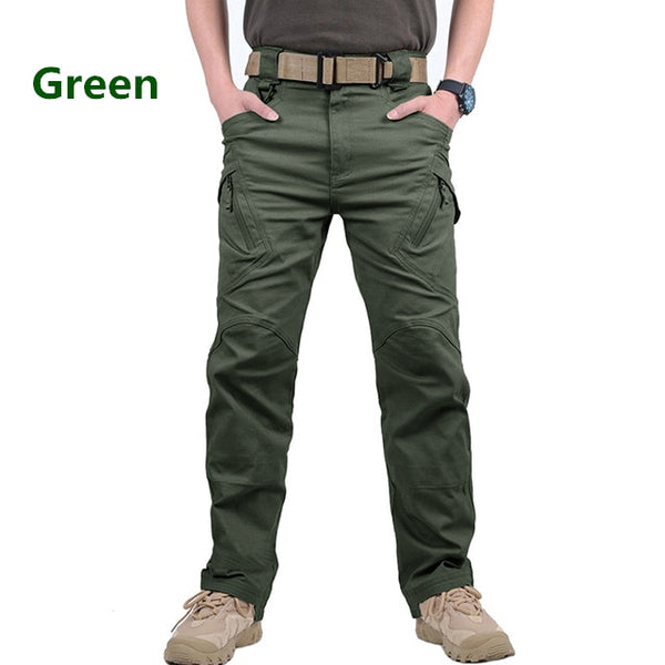IX9 City Military Tactical Cargo Pants SWAT Combat Army Trousers Male Casual Many Pockets Stretch Cotton cargo pants men XXXL
