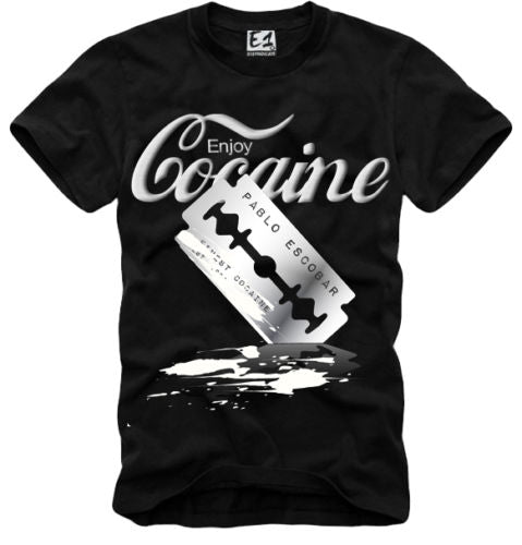 Fashion tshirt Men PABLO ESCOBAR Print Cool Casual Cotton  t shirt  Hip Hop Shirt