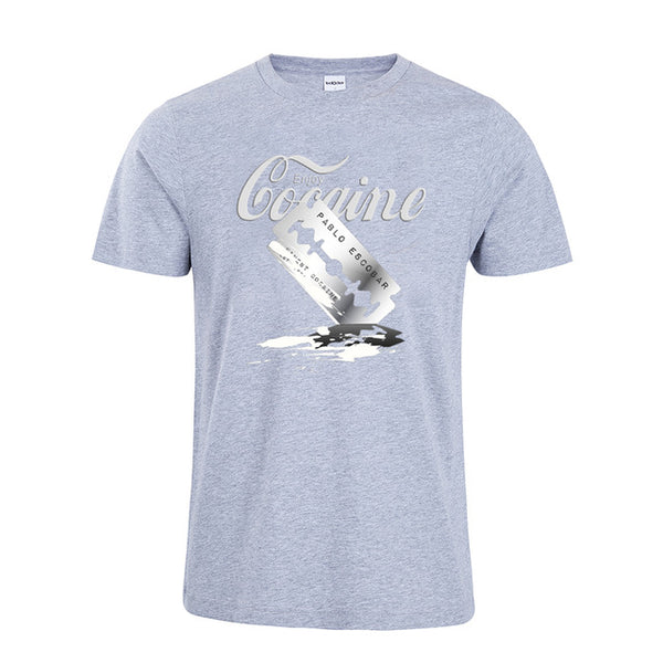 Fashion tshirt Men PABLO ESCOBAR Print Cool Casual Cotton  t shirt  Hip Hop Shirt
