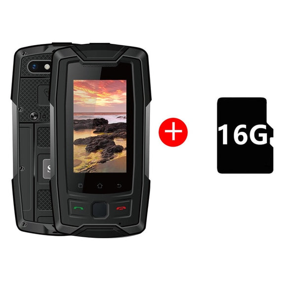 SERVO X7 Plus 2.45" mini Smartphone LTE IP68 Waterproof Rugged Mobile Phone MTK6737 RAM 2GB ROM 16GB Fingerprint NFC GPS Walkie