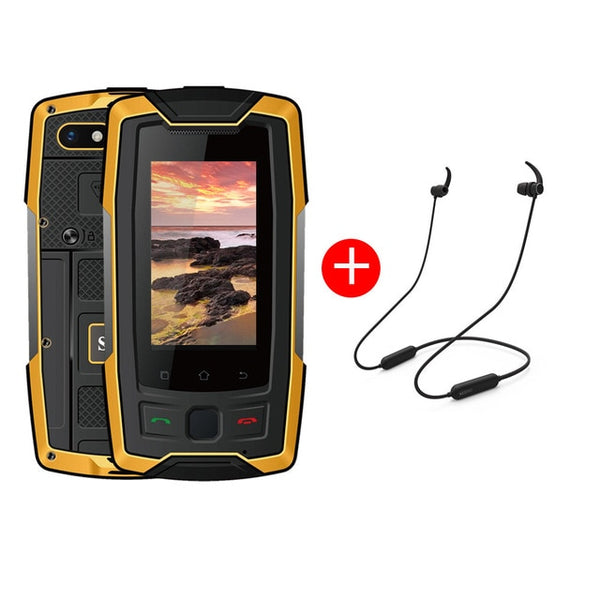 SERVO X7 Plus 2.45" mini Smartphone LTE IP68 Waterproof Rugged Mobile Phone MTK6737 RAM 2GB ROM 16GB Fingerprint NFC GPS Walkie