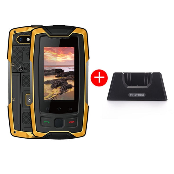 SERVO X7 Plus 2.45" mini Smartphone LTE IP68 Waterproof Rugged Mobile Phone MTK6737 RAM 2GB ROM 16GB Fingerprint NFC GPS Walkie