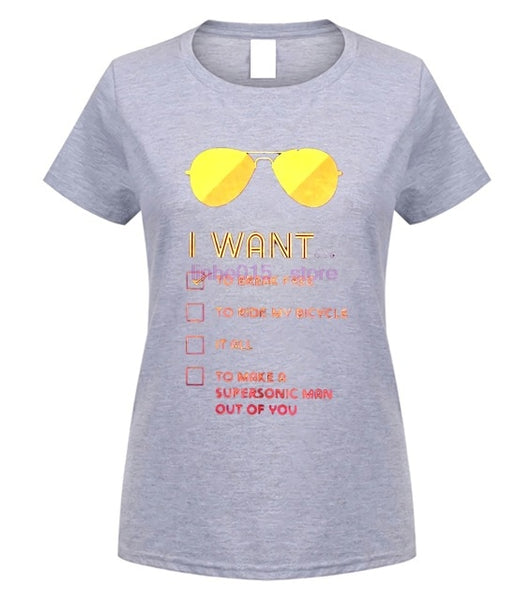 I Want To Break Free T Shirt for Men Queen T-Shirts Freddie Mercury Tees Rock Band Printed Clothes Graphic O Neck 100% Cotton