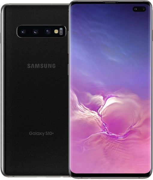 New Samsung Galaxy S10+ 6.4” Quad HD+ Dynamic AMOLED Infinity Display Screen Ultrasonic Fingerprint ID 8G ROM  Wireless Charge