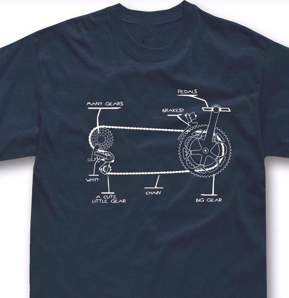 Funny Bicycle T Shirt Gift Bike Cycling Rider S - 5XL Men Tee Shirt Tops Short Sleeve Cotton Fitness T-Shirts Personality